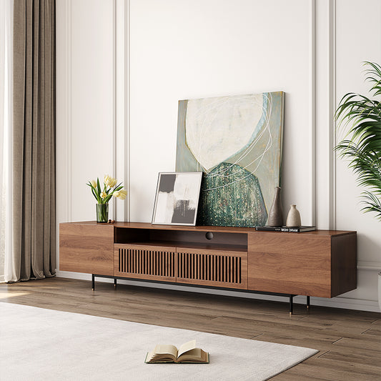 Solid Wood TV Stand, Minimalist Media Console